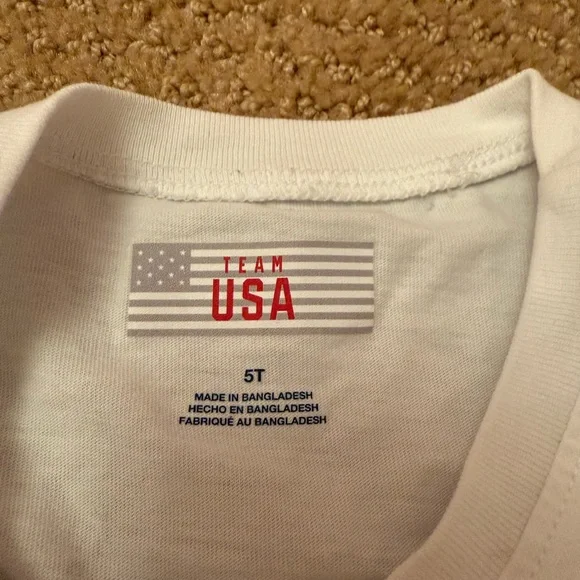 Team USA t-shirt. Size 5T. - Picture 2 of 2